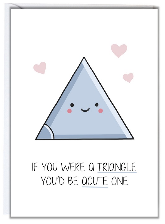 Triangle Anniversary Card