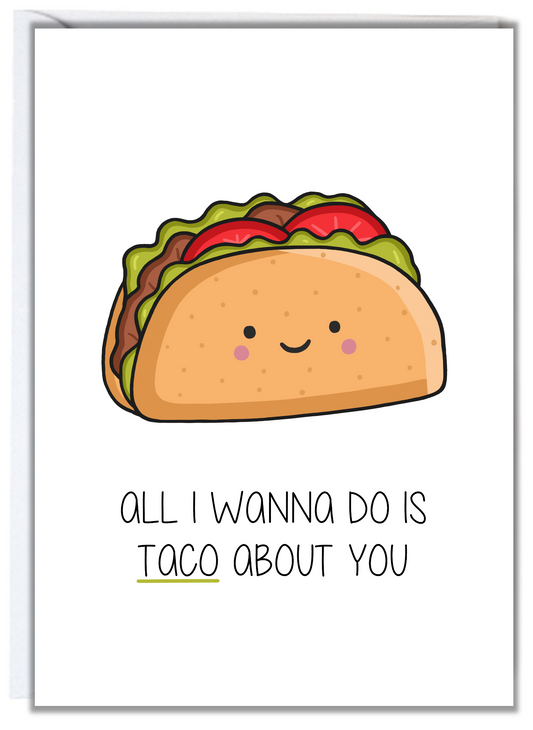 Taco Anniversary Card