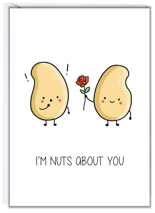 Nuts Anniversary Card