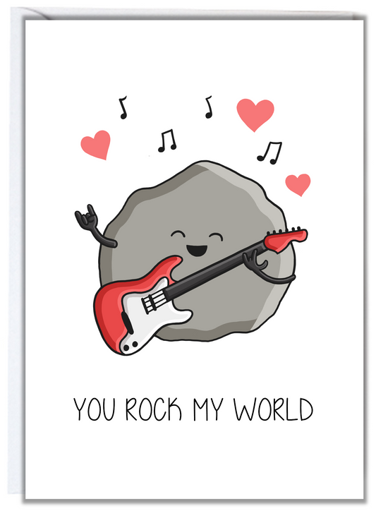 Rock Anniversary Card