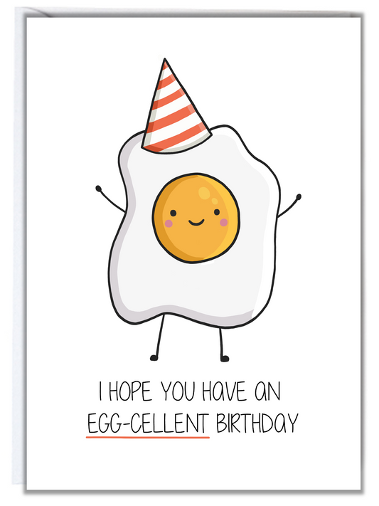 Egg Birthday Card