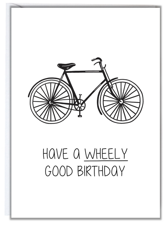 Bike Birthday Card