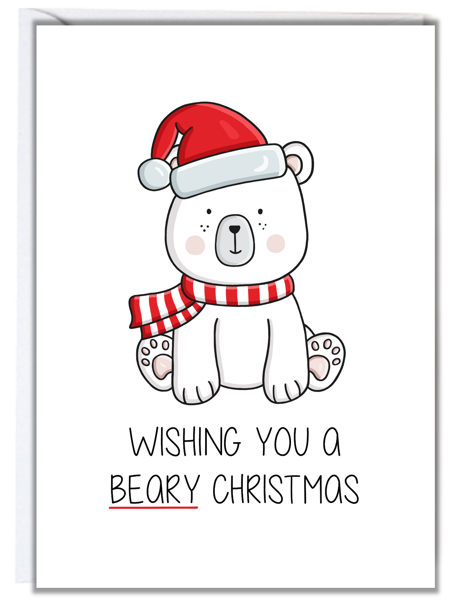 Beary Christmas Card