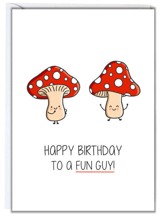 Fun Guy Birthday Card