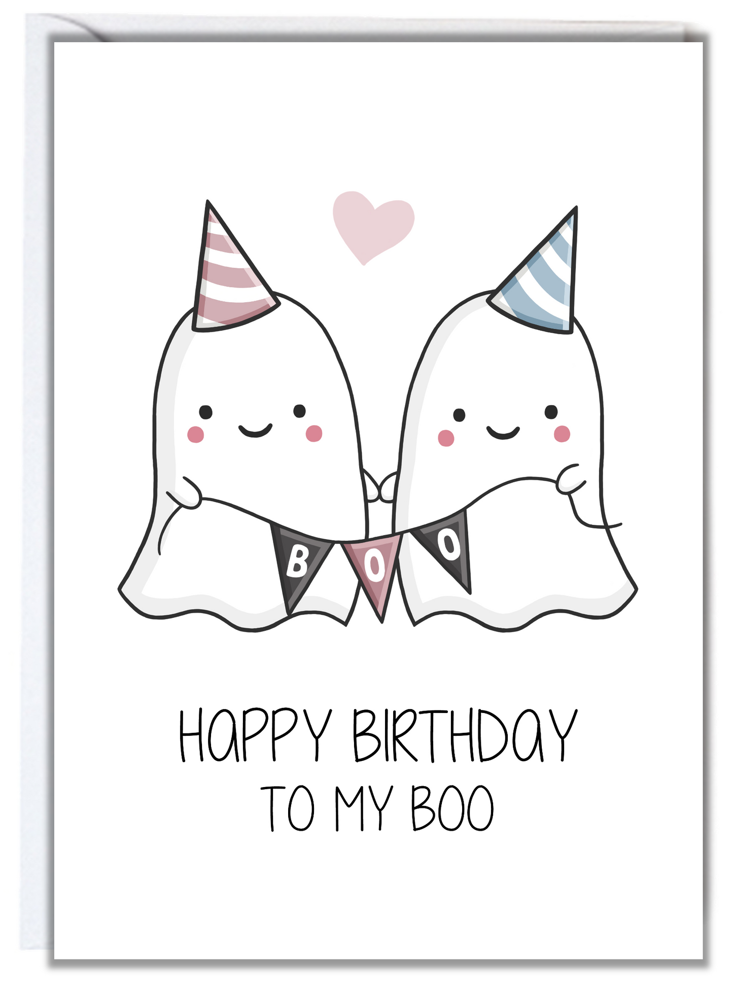 Boo Birthday Card