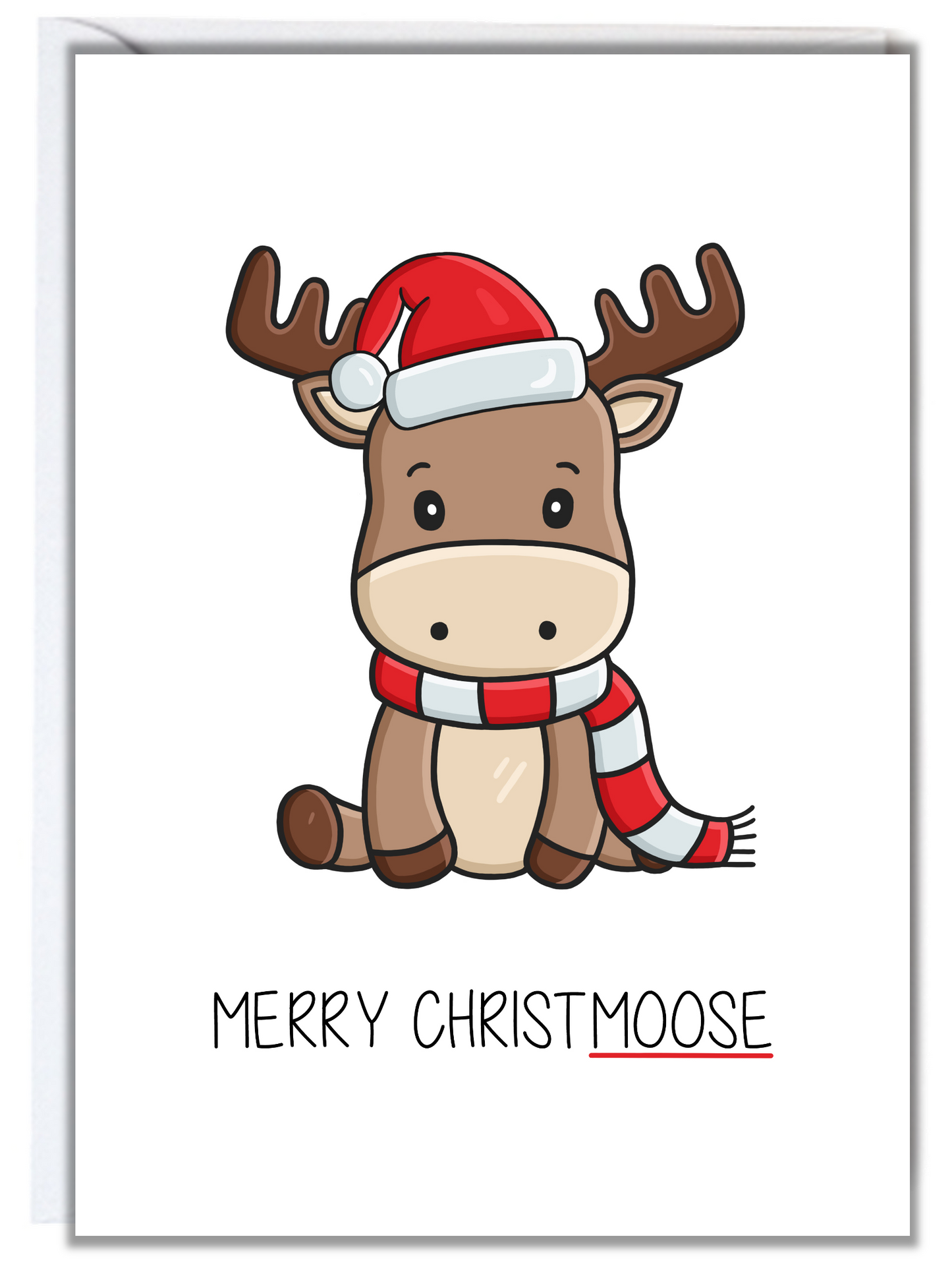 Merry ChristMoose Card