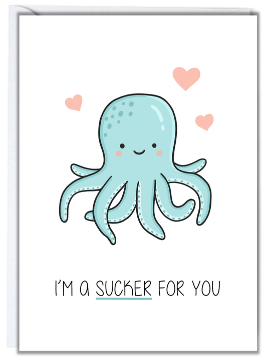 Octopus Anniversary Card