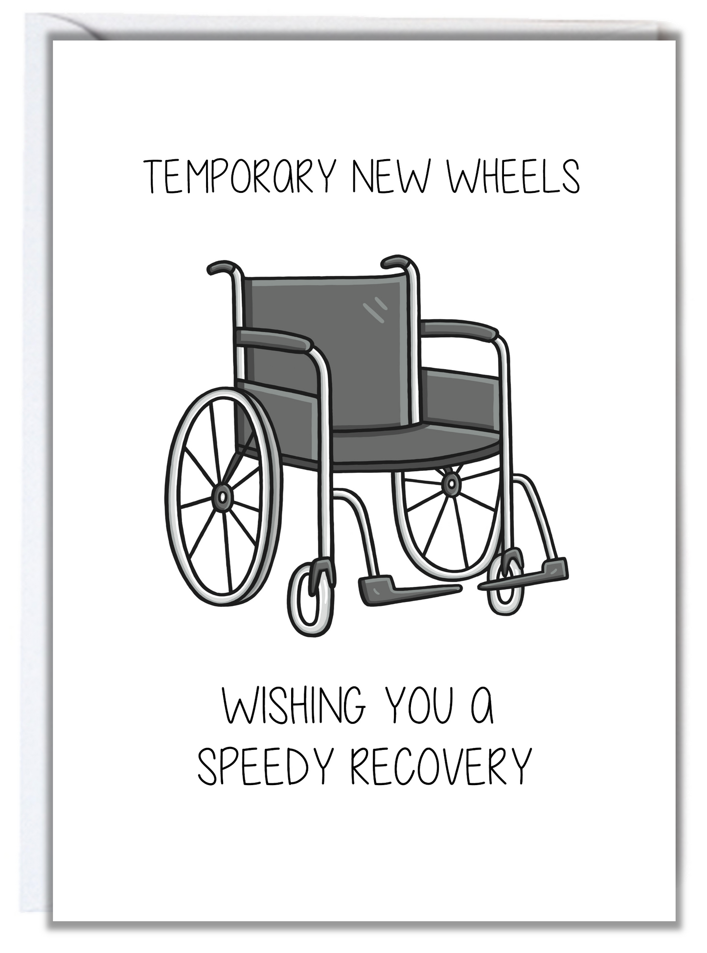 Temporary New Wheels Card