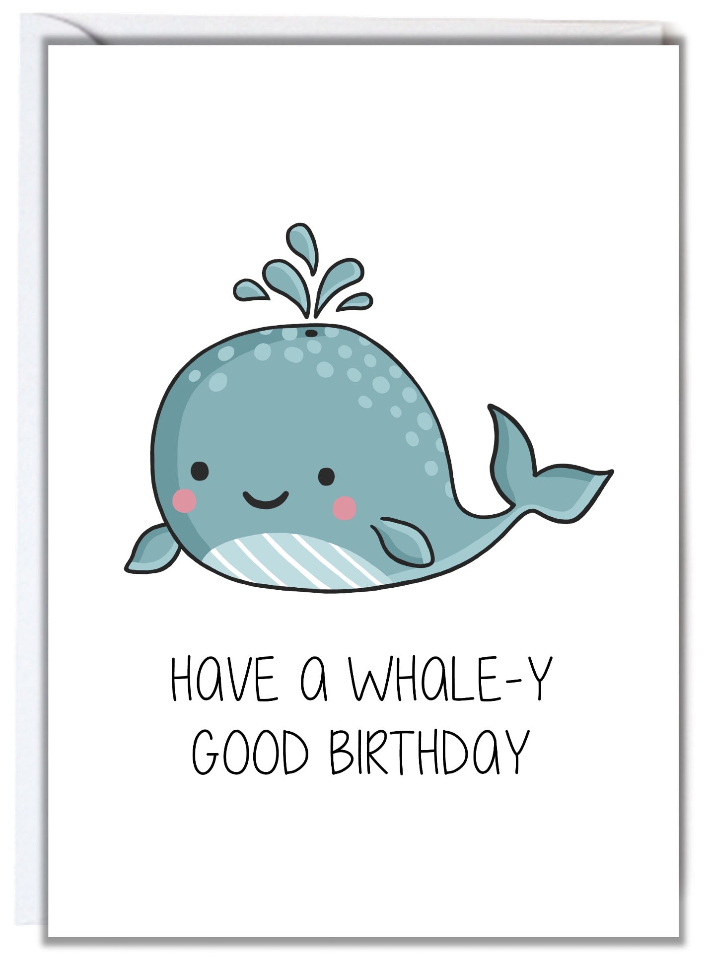 Whale Birthday Card